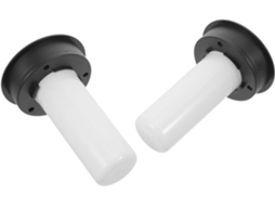 Conjunto De 2 Lâmpadas Solares De Plástico Cm