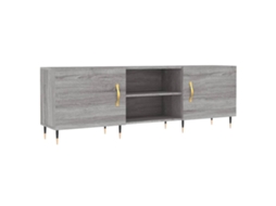 Móvel de Tv Derivados de Madeira Cinzento Sonoma MAISON EXCLUSIVE (150x30x50 cm)