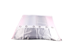 Cortina Blackout Dupla Camada Laxiscreed Cinza 100x130cm Para Total Escuridão