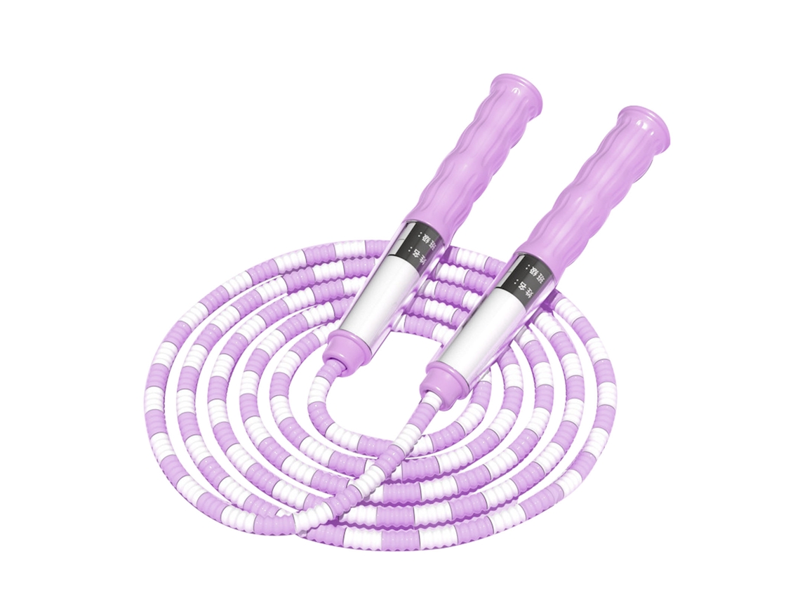 Urbannova-corda De Pular Ajustável Pvc Anti-derrubamento Roxa Para Crianças