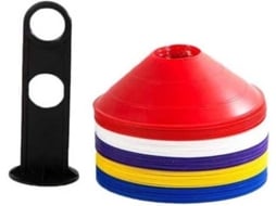 Conjunto de 50 Cones de Marcação POWERSHOT (Diâmetro: 20cm - Plástico)
