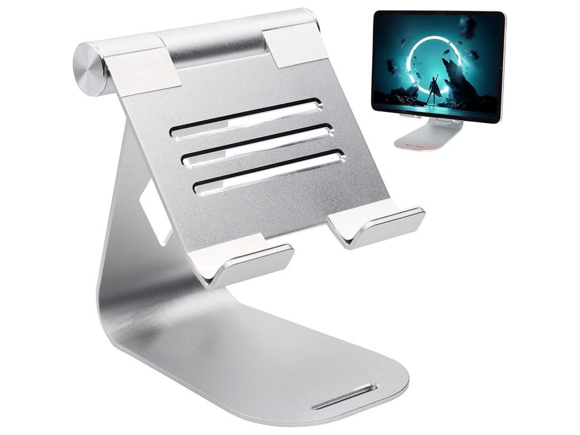 Suporte ajustável para tablet com base de mesa e dissipação de calor | S/MARCA