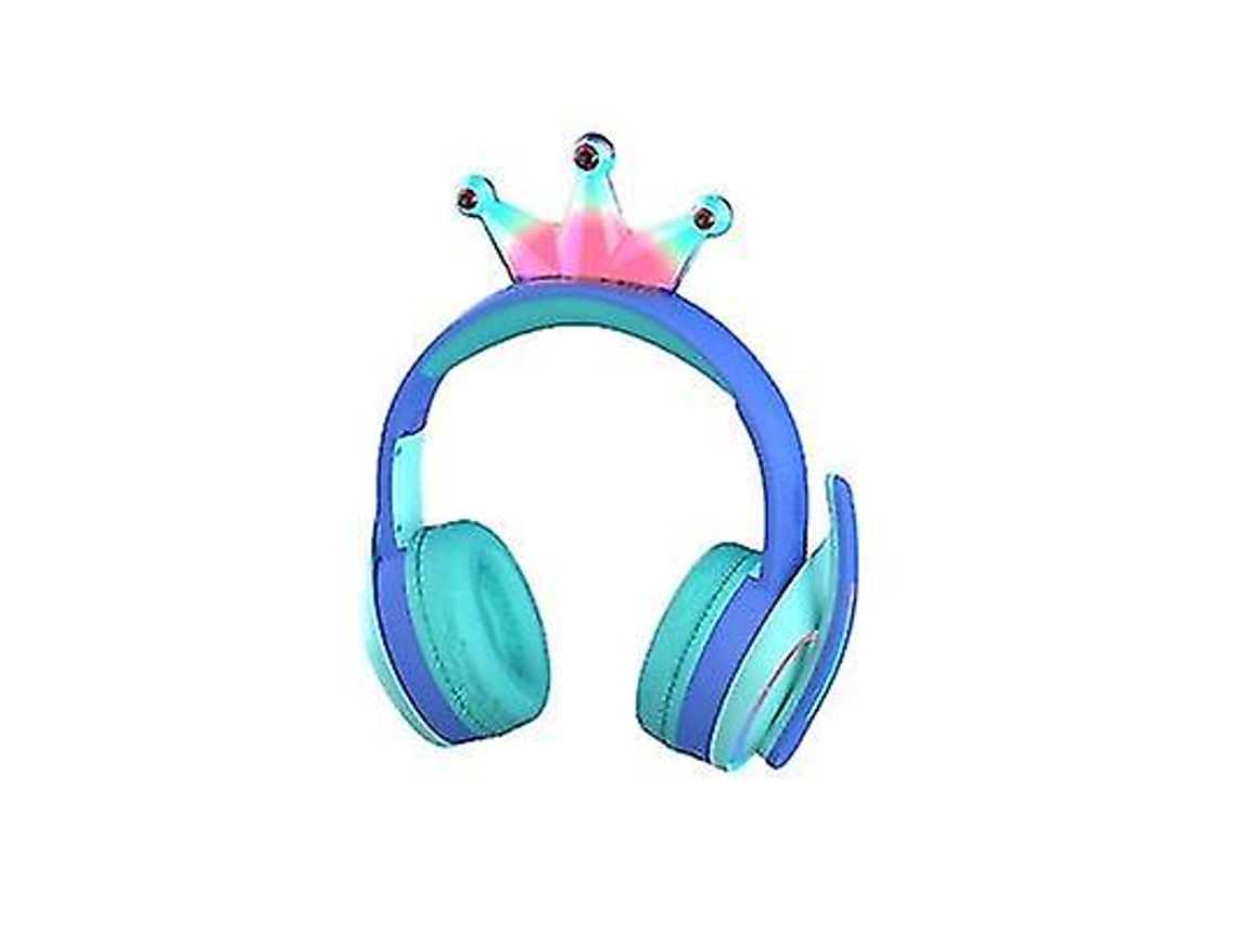 Auscultadores Bluetooth YDCY Kids Little Crown Luminous Bluetooth Headset