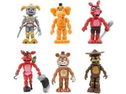 Conjunto de Figuras OEM Five Nights at Freddy's (6 unidades - 10 - 10.5 cm)