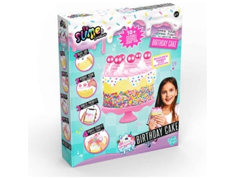 Bolo de Aniversário de Slime SO SLIME