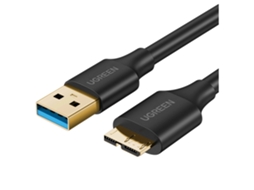 Cabo Ugreen Usb 3.0 Micro Usb 3.0 Para Celulares 0,5m Para Carregamento Rápido