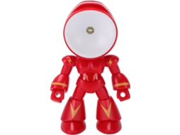 Luminária de mesa Robô Led Poenvfpo, Luminária de mesa magnética Semi Fio alimentada por bateria com braços duplos E