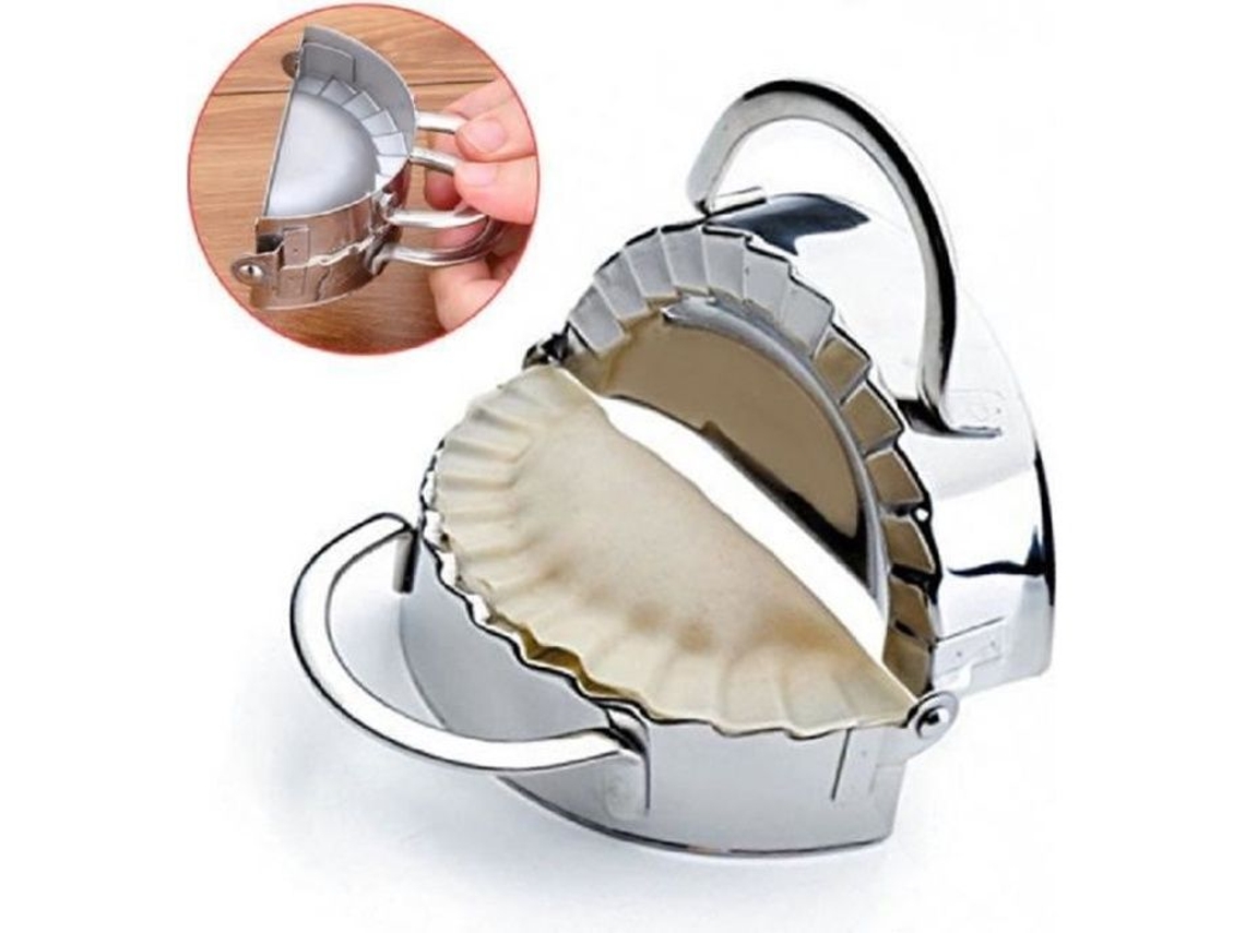 1 Molde para Ravioli Ravioli e Mini Chinelos Utensílio de Cozinha em Aço Inox