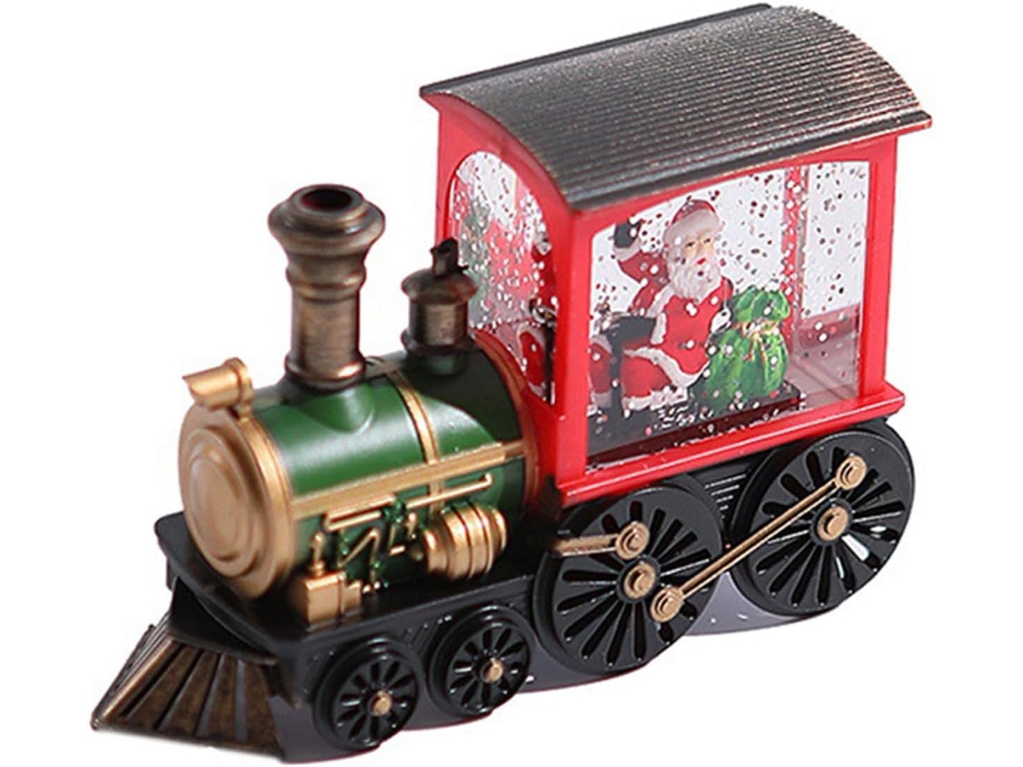 Enfeite De Natal Em Forma De Boneco De Neve Com Papai Noel, Cuidadosamente Confeccionado Para Presentes