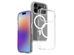 Capa Transparente Para Iphone 17/air Com Fecho Magnético, Resistente A Quedas E Com Proteção Total.