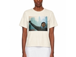 Rockinstone Rocky Movie Rky For The Indie Kids Solid Natural Adult T-shirt Size:xxxl