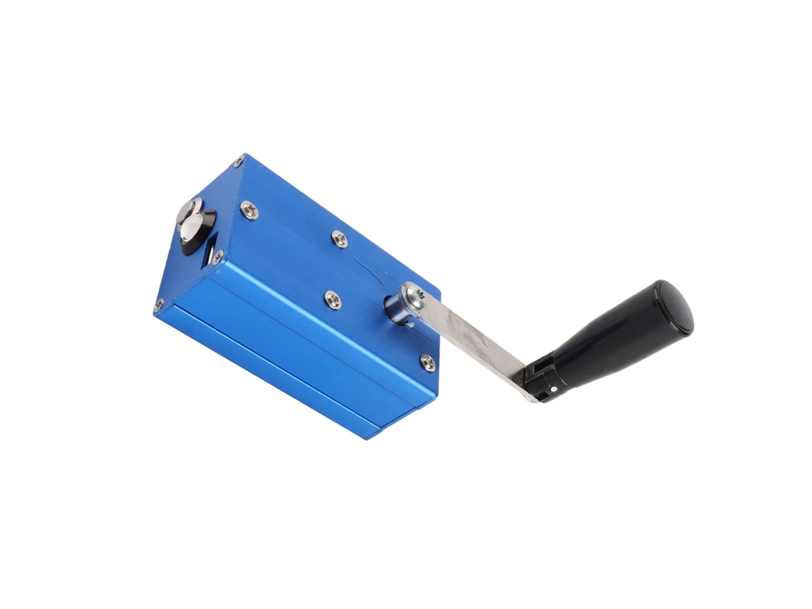 Laxiscreed Gerador Manual Com Iluminação Cob E Carregador Para Telemóveis De Alta Eficiência