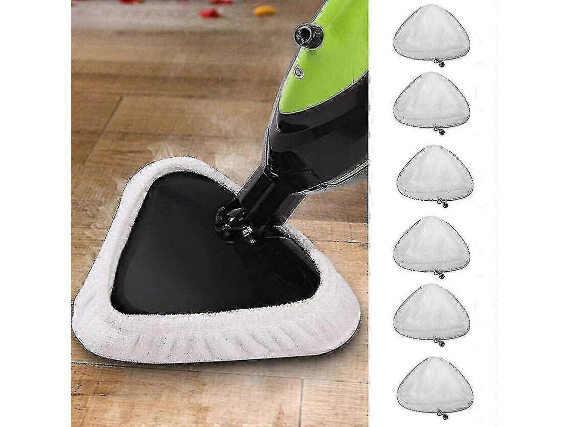 Almofadas De Vapor De Microfibra Para Mop H2o, 6 Unidades