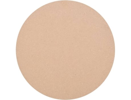 Tampo de Mesa VIDAXL Redondo Bege (MDF - 60 cm)