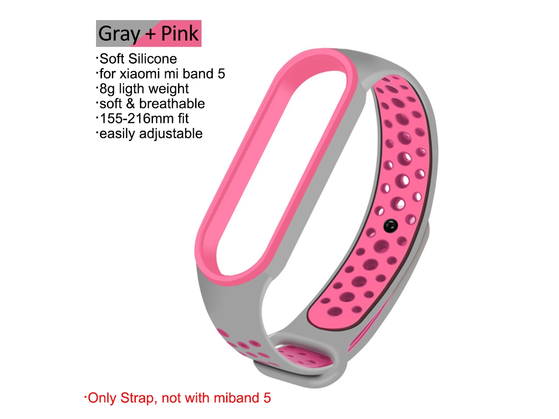 Cinturão de Silicone para Xiaomi Mi Band 5, EOOCOO