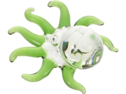 Escultura Em Miniatura De Vidro Verde Com Figura Marinha Para Decoração De Mesa. Ornamento Versátil Para Escritório E Casa. Estátua Co Gokoco