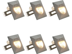 Led Light, Led Lights Vidaxl Prateado Alumínio (n/a)