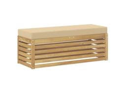 Maison Exclusive - Bancada De Pátio Ao Ar Livre Branco 115 X 43 X 45 Cm