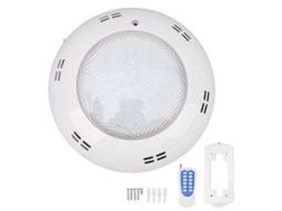Luz Led Submersível Rgb Ip68 12v 18w Controle Remoto