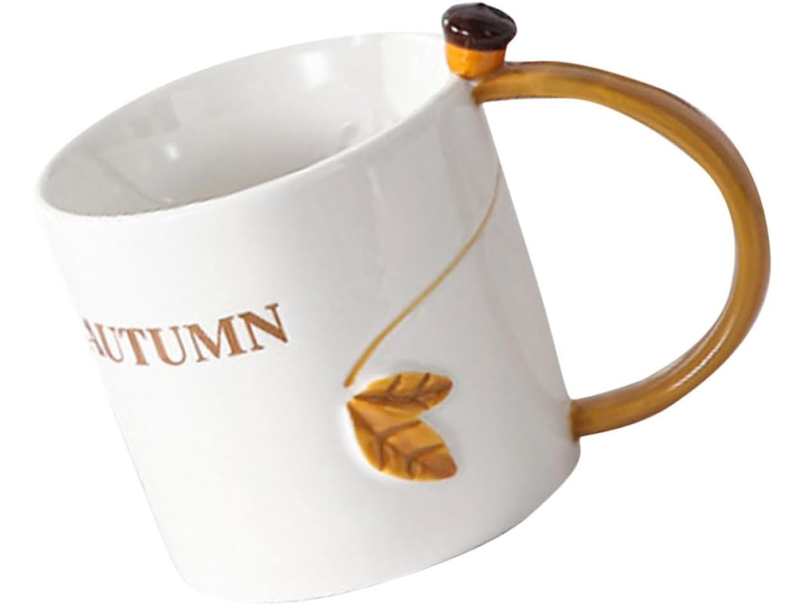 Caneca De Café Multifuncional De Cerâmica 350ml