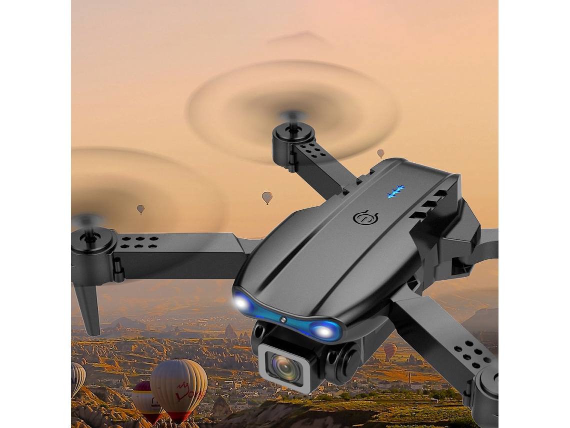 Drone Controle Remoto com Fotografia Aérea 4k Brilhante Quatro Eixos para Crianças