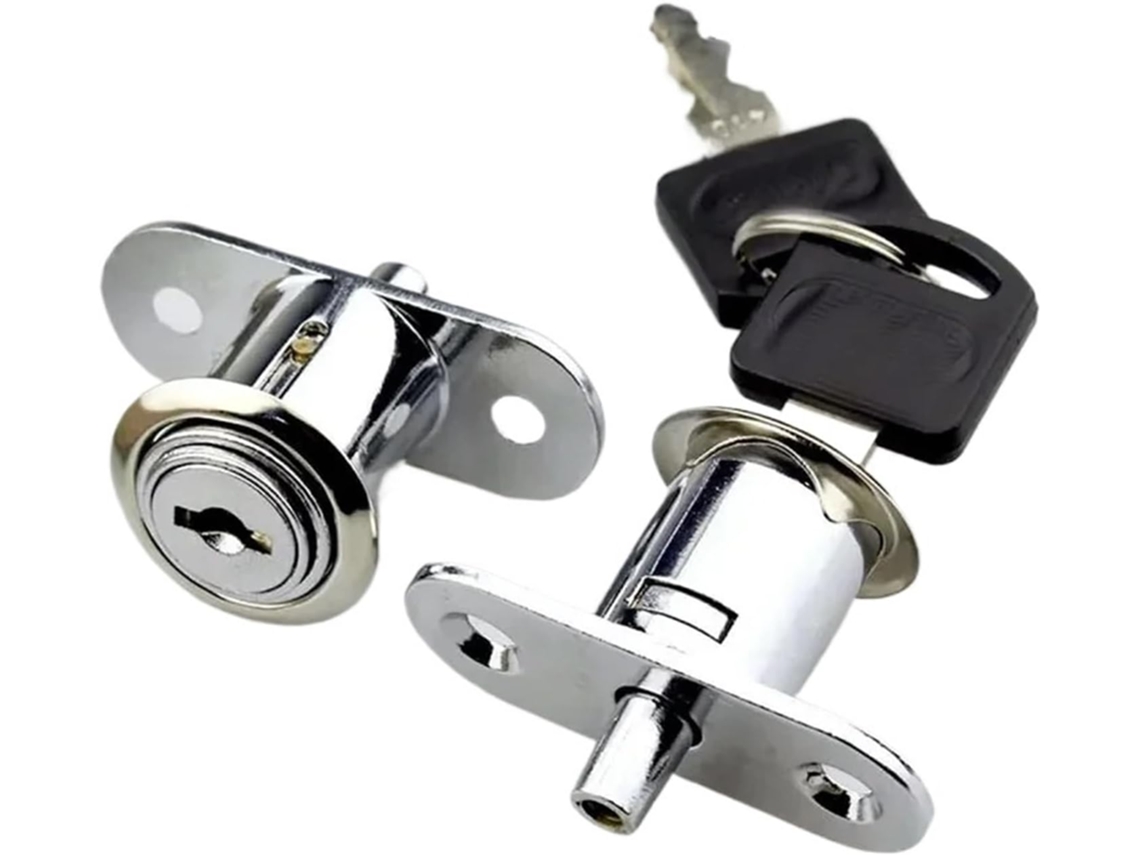 Fechadura De Cilindro Came Útil 23 32mm Com Trinco Lingueta Para Porta Madeira Cinet, Fechadura Deslizante Para Guarda