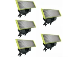 Lâminas De Substituição Para Aparador De Barba, Compatíveis Com Philips Oneblade, Qp6510, Qp6520, Verde/prata