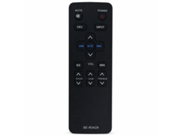 Comando À Distância Compatível Com Sistema De Áudio Toshiba Se-r0429 Sbx4250 Sbx4250kn