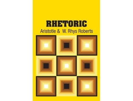Livro rhetoric de aristotle (inglês)