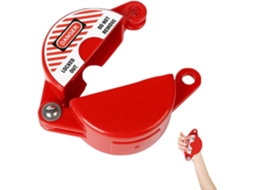 25 64 Dispositivo De Travamento Vermelho Para Válvula Guilhotina Industrial
