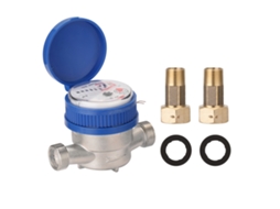 Medidor De Água Fria Inteligente 15mm 1/2" Rotor Mécanico Combinação De Exibição Analógica E Digital