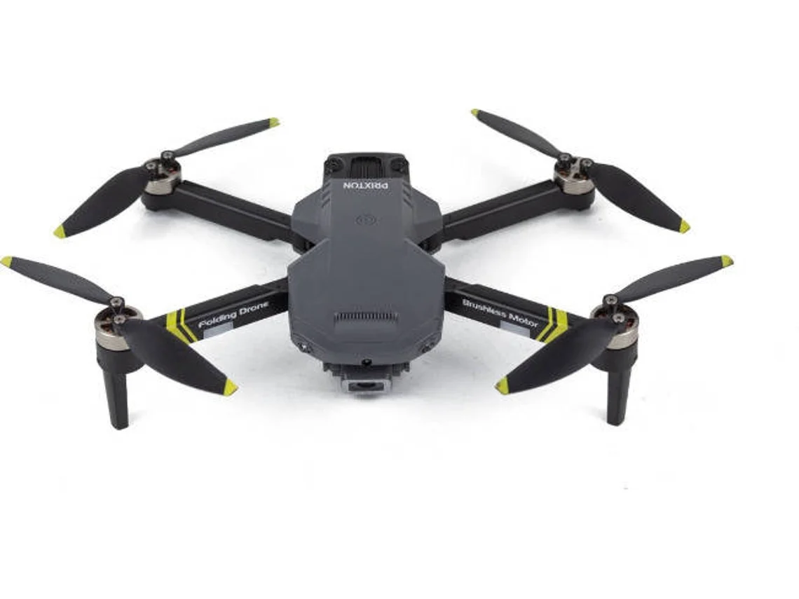 Drone PRIXTON Delta (480p - Autonomia: Até 10 min - Cinzento)