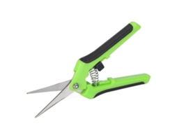 Laxiscreed Tesouras De Jardim Com Mola, Bloqueio Lateral Para Trabalho De Jardinagem