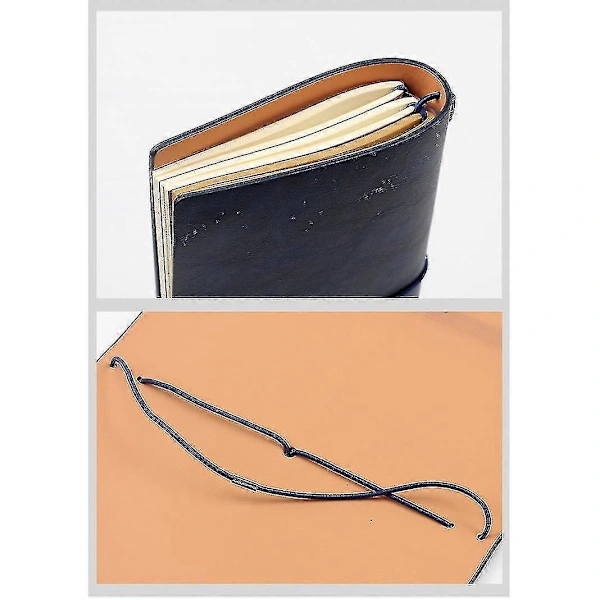 Caderno Portátil Na/ A6, Bloco de Notas, Porta, Cartões, Material de Escritório, Presente, Diário de Viagem, Cinza Escuro BRILVIBERA