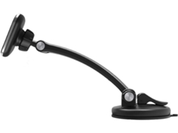 Suporte Magnético Para Celular Veicular, Preto, Plástico E Silicone.