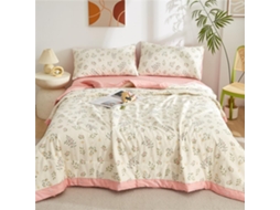 Colcha Acolchoada Fansu Capa de Cama Manta para Ar Condicionado Edredom Conjunto 100% Algodão Sofá cama com Pa