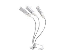 1pcs 3 Cabeças De Luzes De Planta