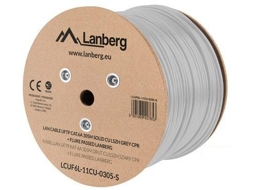 Lanberg Lcuf6L-11Cu-0305-S Cabo de Rede Cinzento 305 M Cat6A U/Ftp Stp