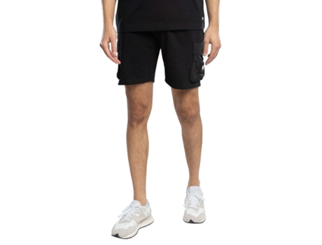 Calções De Homem Para Fitness Weekend Offender Areias Algodão Preto (xl)