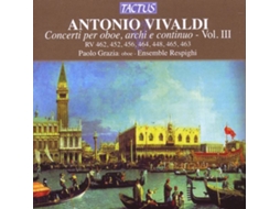 CD Grazia,Paolo/Ensemble Respighi - Konzerte Für Oboe,Streicher U.B.C.Vol.3 (1CD)