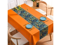 Toalha De Mesa Impermeável Em Vinil, Toalha De Mesa Resistente A Óleo E Respingos