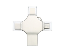 Pen Drive Usb Metal 4 em 1 16gb LAXISCREED