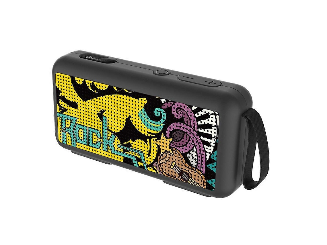 Caixa De Som Bluetooth Dorealme F0 Mini Graffiti Nostalgia88