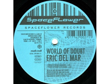Vinil World Of Doubt Spaceflower Records