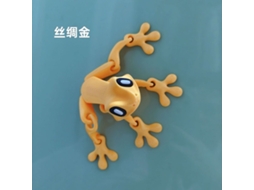 Ímãs De Geladeira Impressos Em 3d, Sapo Magnético, Tecnologia Preta Popular, Ornamento Articulado, Brinquedo De Dragão Luminoso, 2 Aquaforge