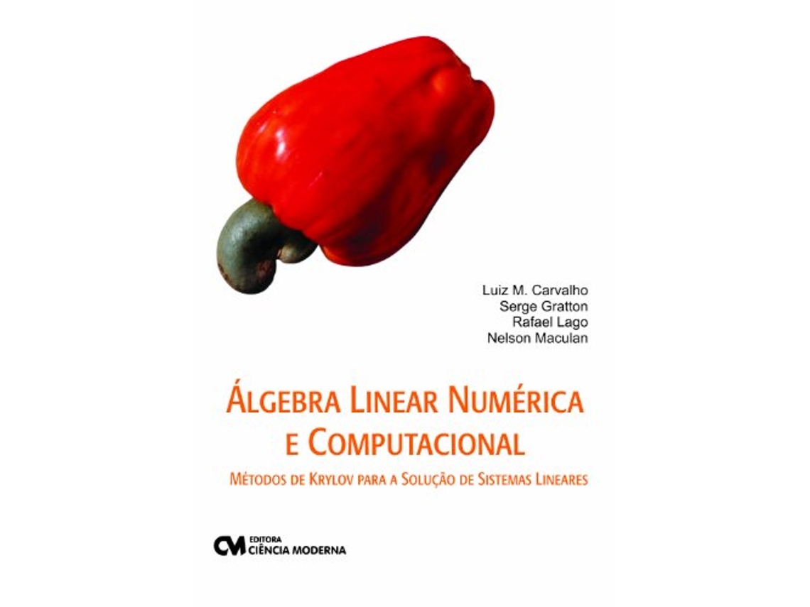 Livro Algebra Linear Numerica E Computacional Metodos D de Luiz M Carvalho (Português)