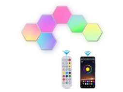 Luminária De Parede Led, Comando Remoto, Para Quarto, Corredor, Escadas, Sala Ou Casa De Banho