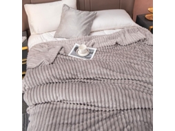 Cobertores Grossos de Pelúcia com Estampa Coelho Cobertor Individual Premium e Lontra para Cama, Macio, Quente