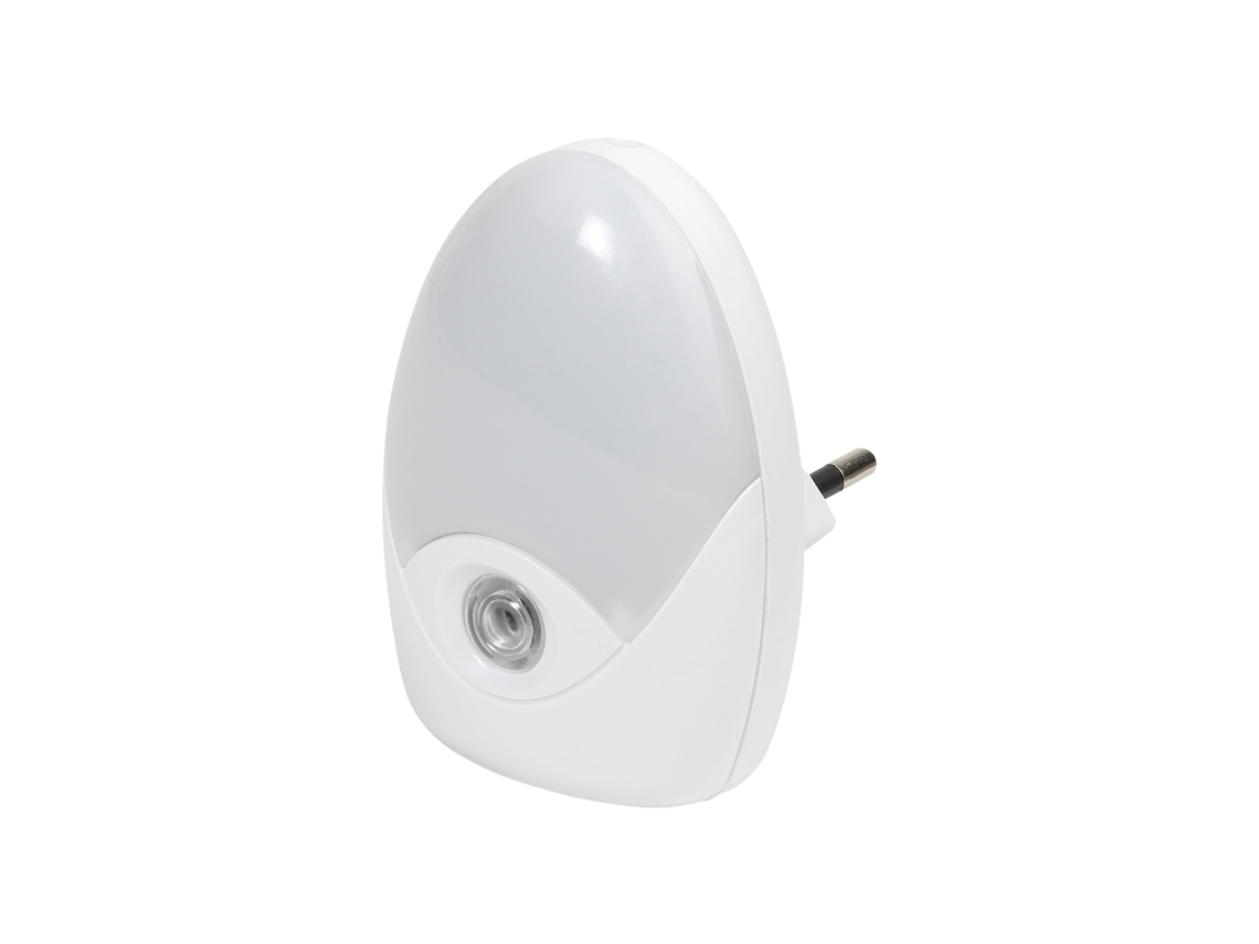 Luz Nocturna VIVANCO 34421 Sensor Blanco Curopa (Outlet Caixa Aberta - Branco)