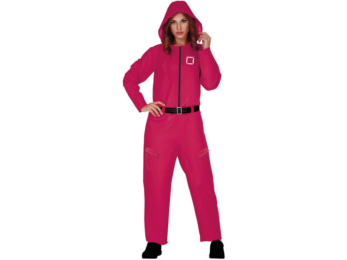 Fato de Mulher GUIRCA Squid Game Henchman (Tam: S)